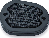 MESH BRAKE MASTER CYLINDER COVER SATIN BLACK